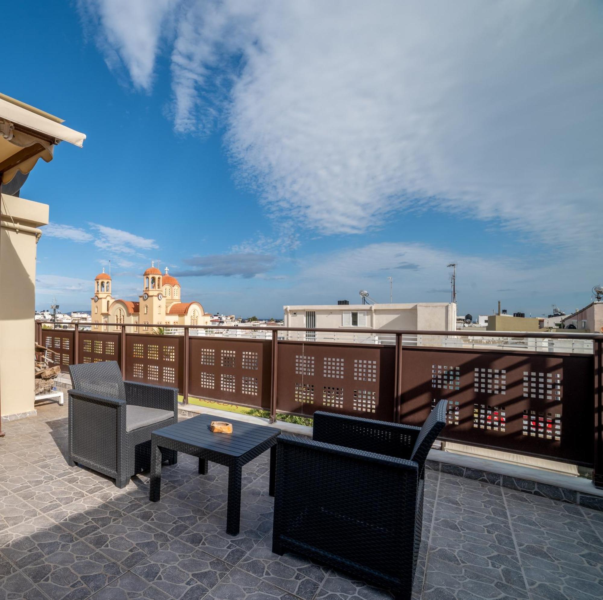 Filotimo Roofgarden Brown Apt Lägenhet Heraklion Exteriör bild